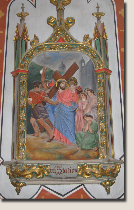 Kruiswegstatie 8 van Notre-Dame-de-Marceille